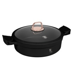 Negilus Puodas Su Dangčiu 4,2 l Berlinger Haus BH-1455 Black Rose