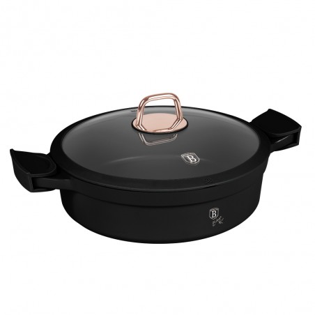 Negilus Puodas Su Dangčiu 4,2 l Berlinger Haus BH-1455 Black Rose