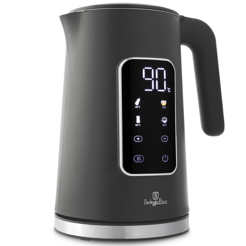Skaitmeninis Elektrinis Virdulys Berlinger Haus Anthracite BH-9737