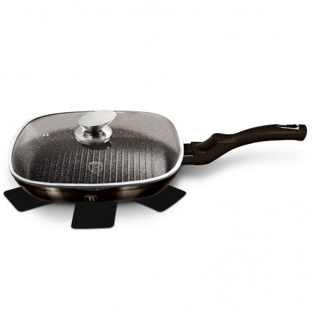 Grilio Keptuvė Su Dangčiu 28 cm Berlinger Haus BH-6612