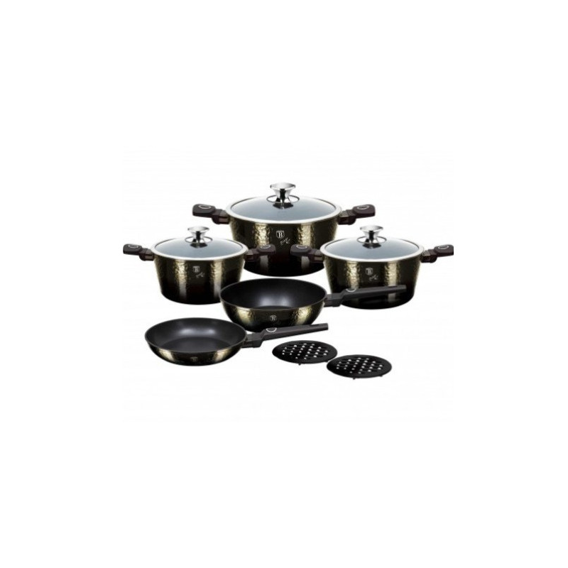 10 dalių puodų rinkinys Berlinger Haus BH-8243 Primal Gloss
