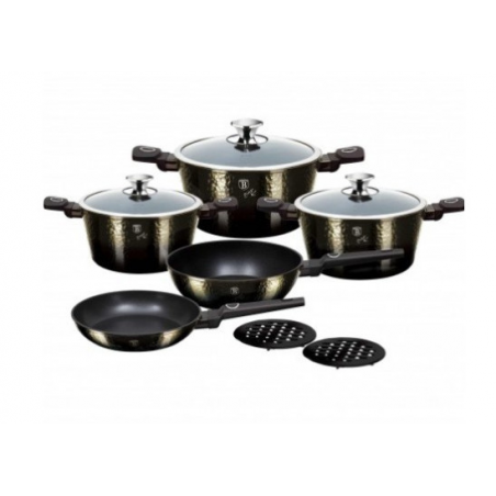 10 dalių puodų rinkinys Berlinger Haus BH-8243 Primal Gloss