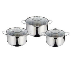 6 dalių puodų rinkinys Berlinger Haus BH-6662, Silver Jewellery Collection